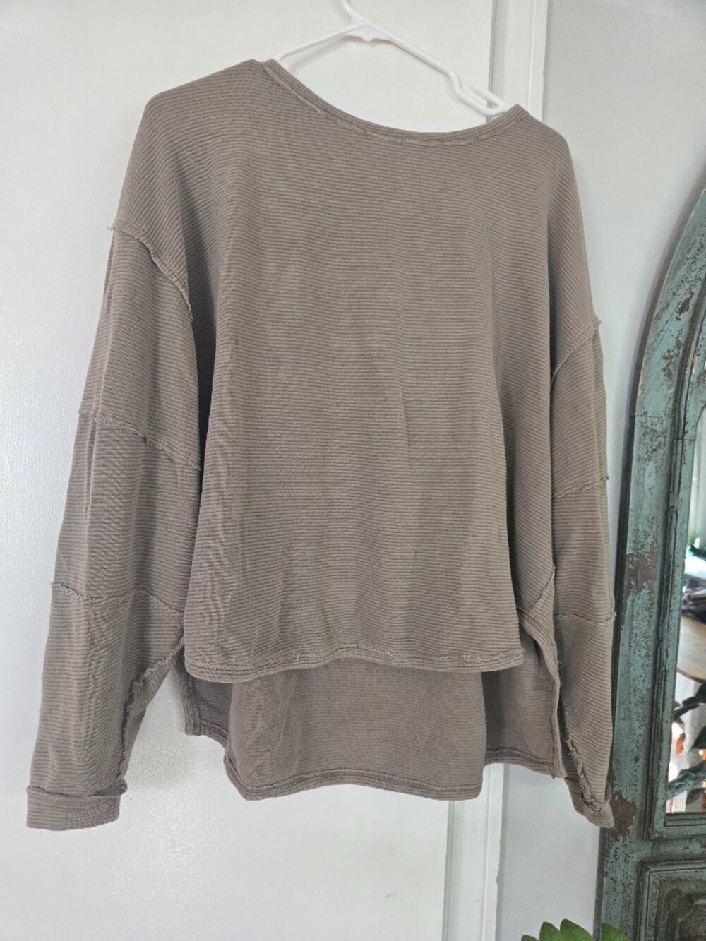 We The Free Total Eclipse Long Sleeve Tee, Size Small